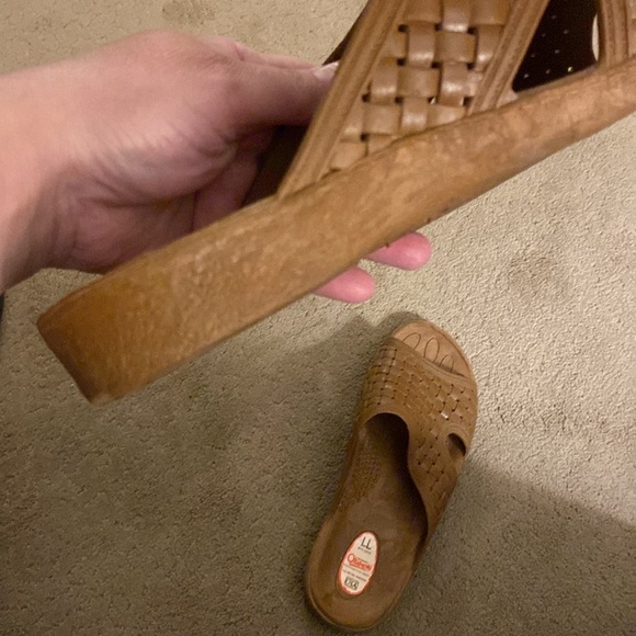 ***VINTAGE***OKABASHI MEN’S MAGNA SANDALS SIZE 9.5-10.5 - Picture 7 of 12